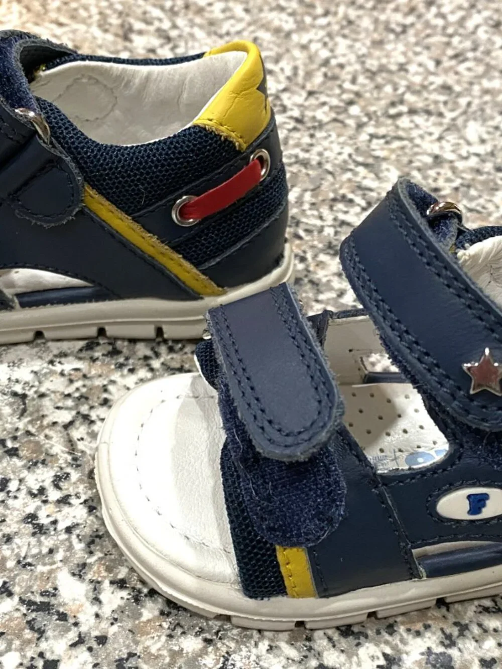 Lot of 2 Baby Boys Sandals-FALCOTTO & Fashion Jingpin- Infant Sz 3